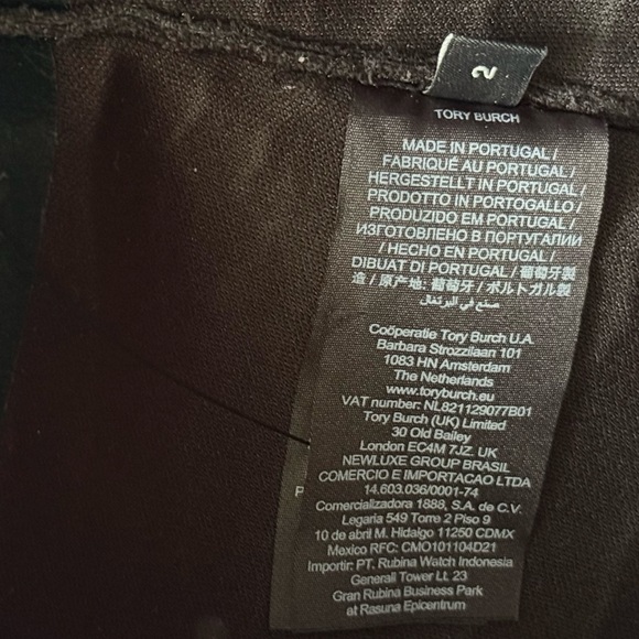 Like new TORY BURCH Angle Croc Embossed Midi Skirt $1,198 - Picture 13 of 13